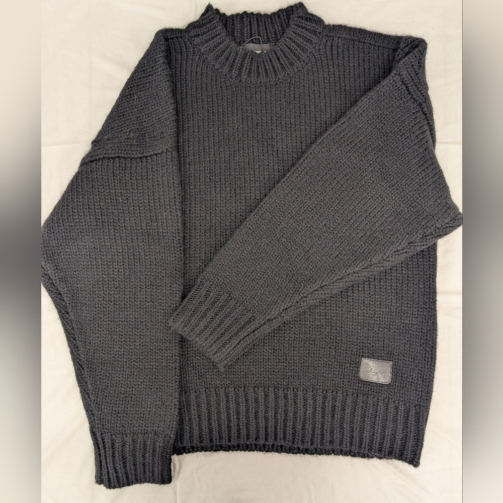 The Kooples Charcoal Crewneck Sweater